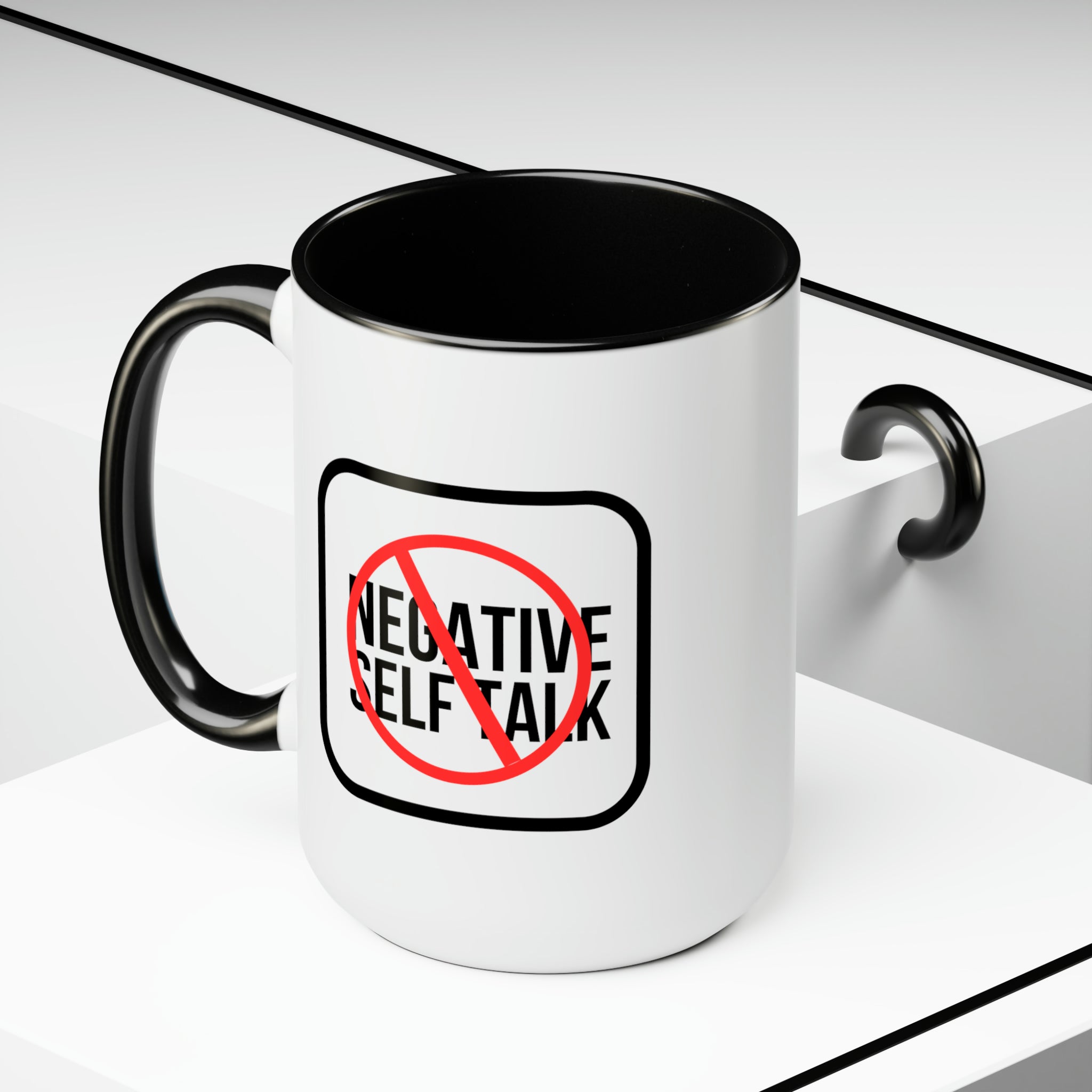 No Negative Self Talk Mug For Lefties