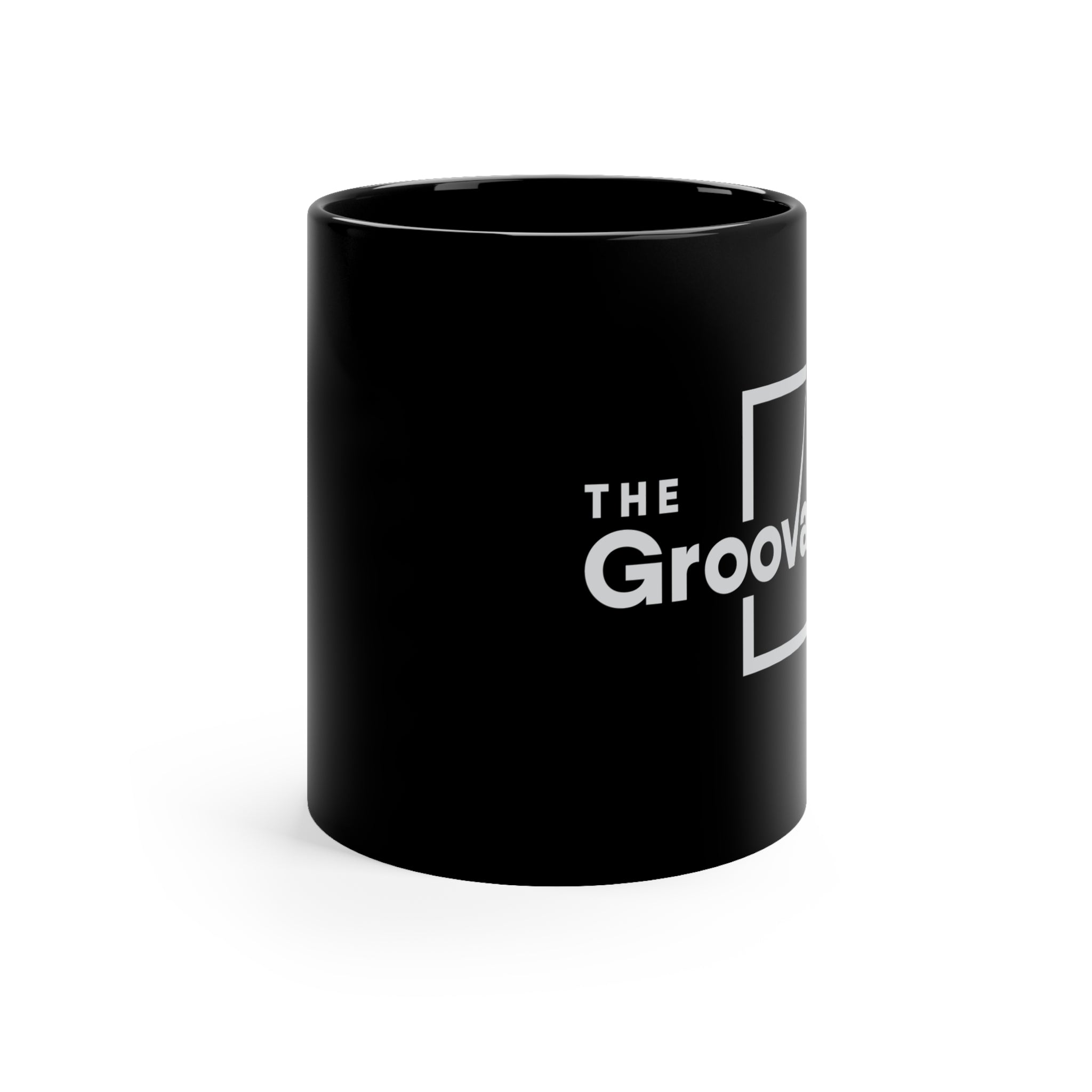 The Groovalution Black Mug