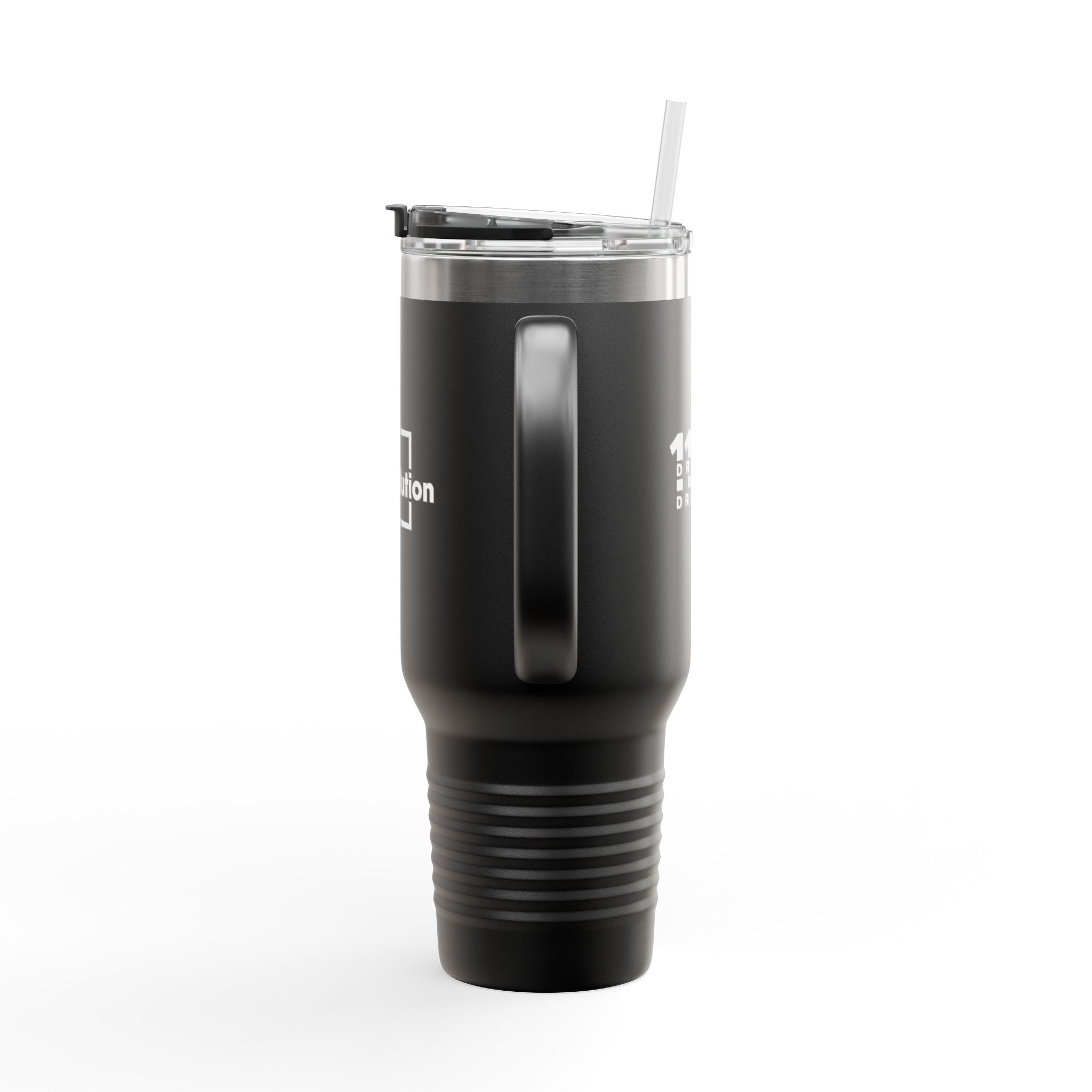 The Groovalution Insulated Travel Mug - Black