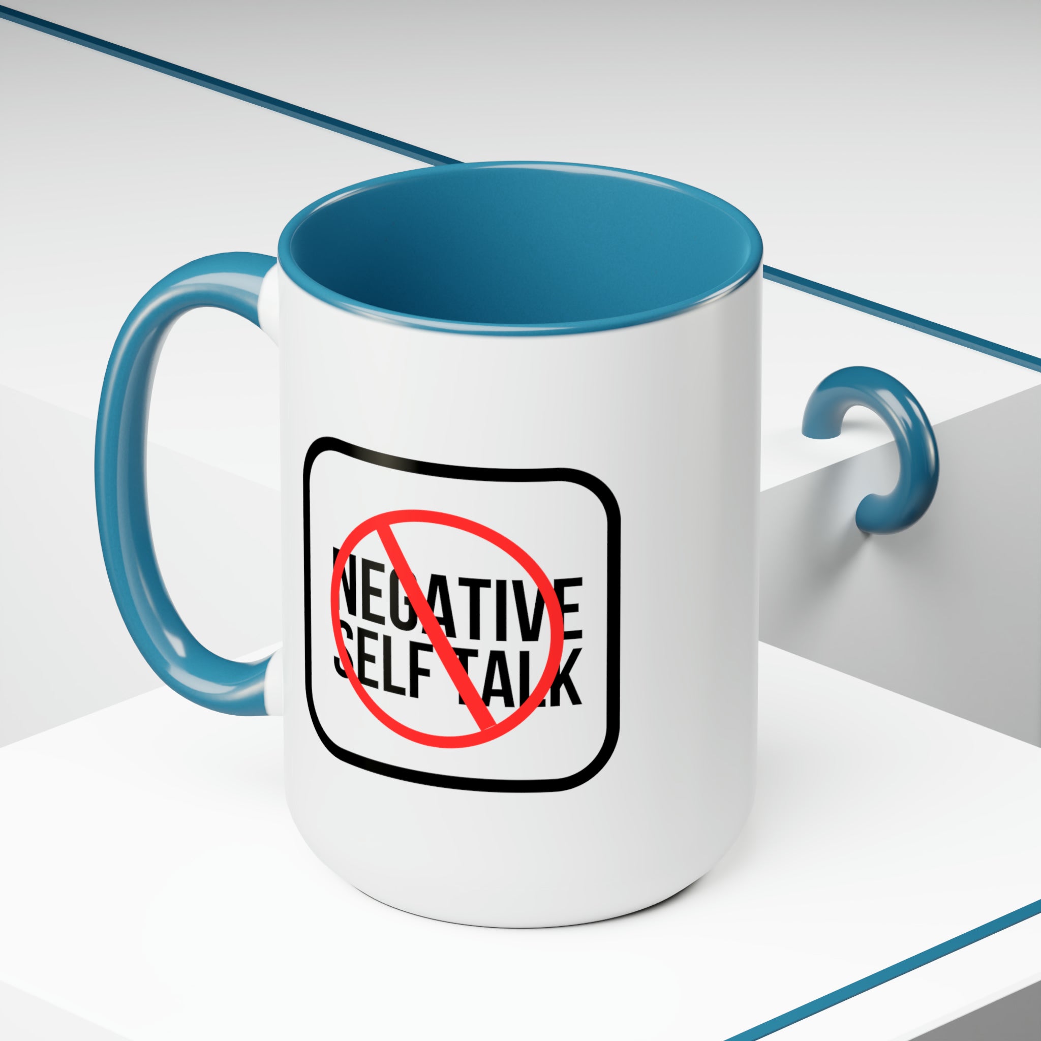 No Negative Self Talk Mug For Lefties