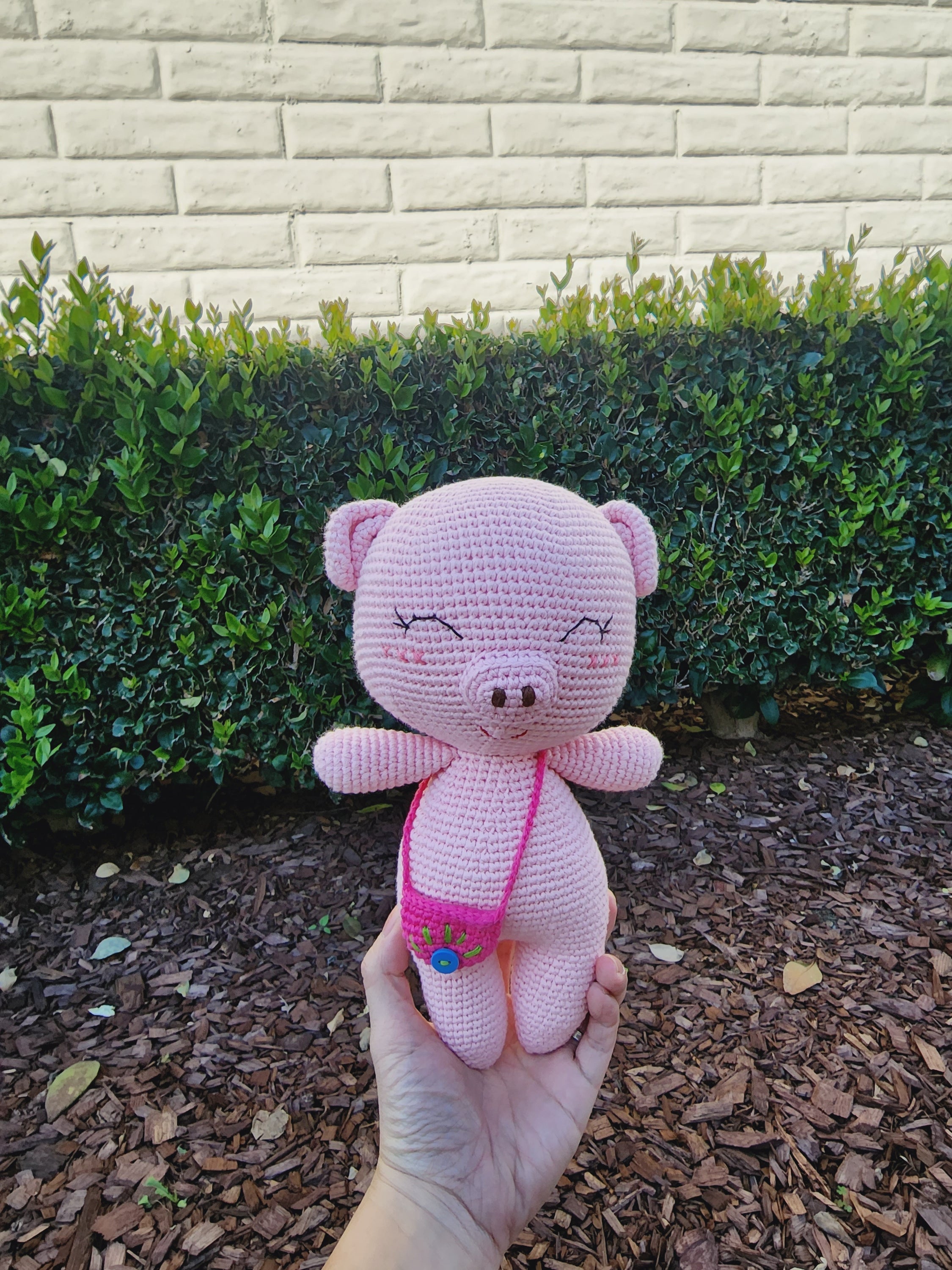 Amigurimi Crochet Pig