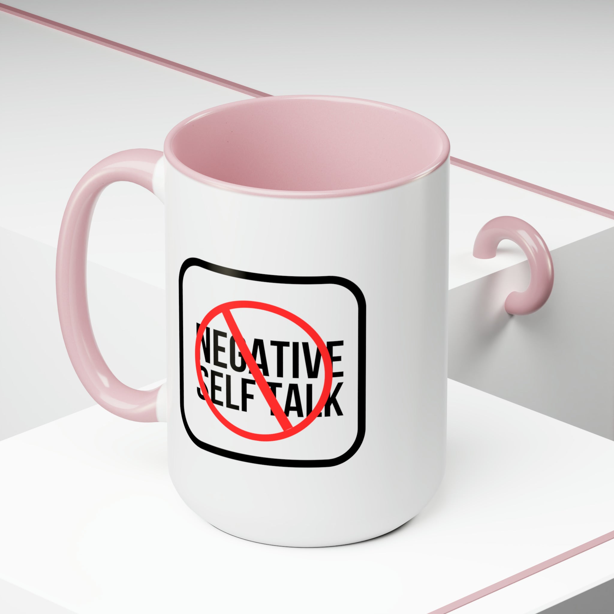 No Negative Self Talk Mug For Lefties