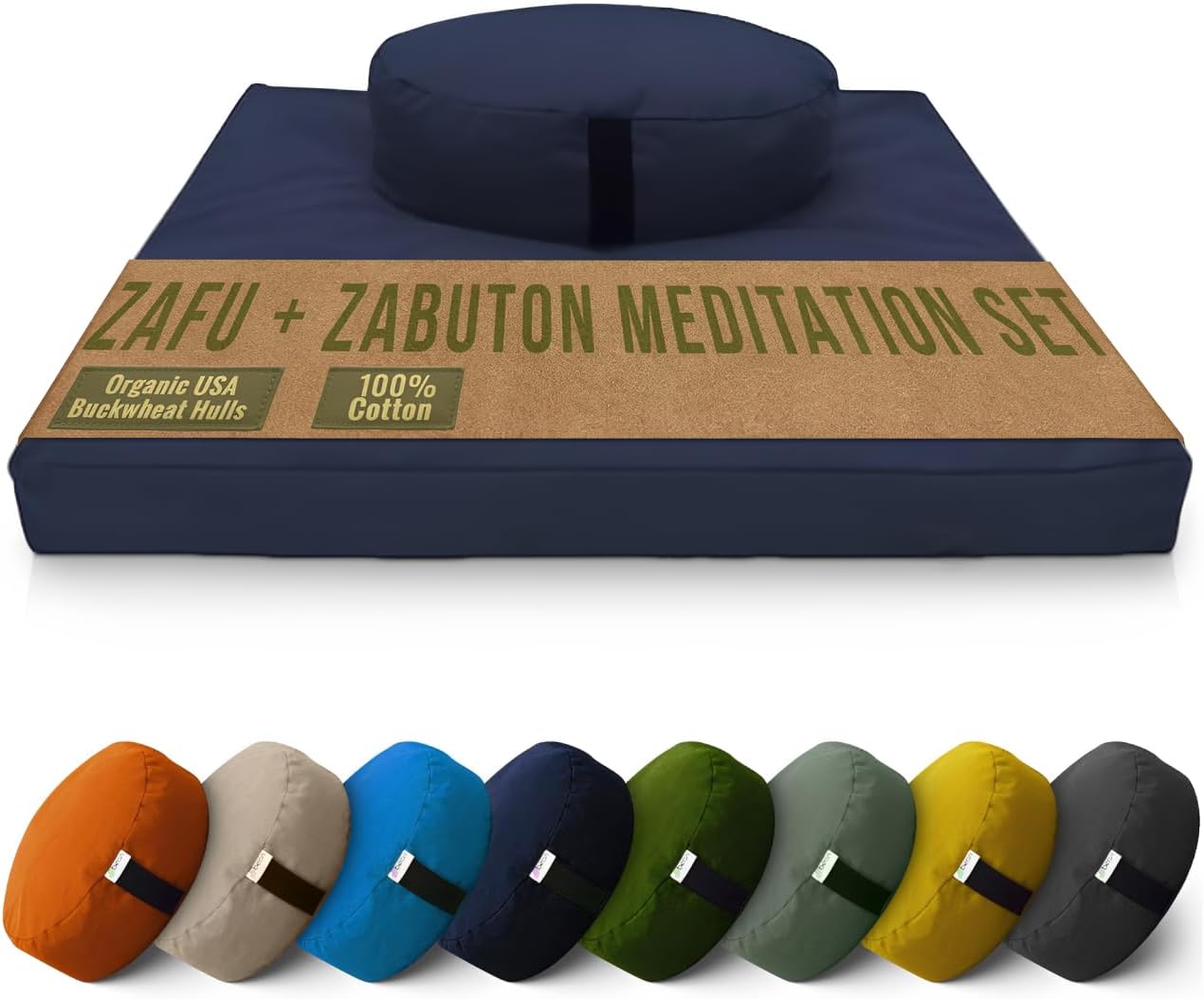 Zabuton Meditation Mat Set