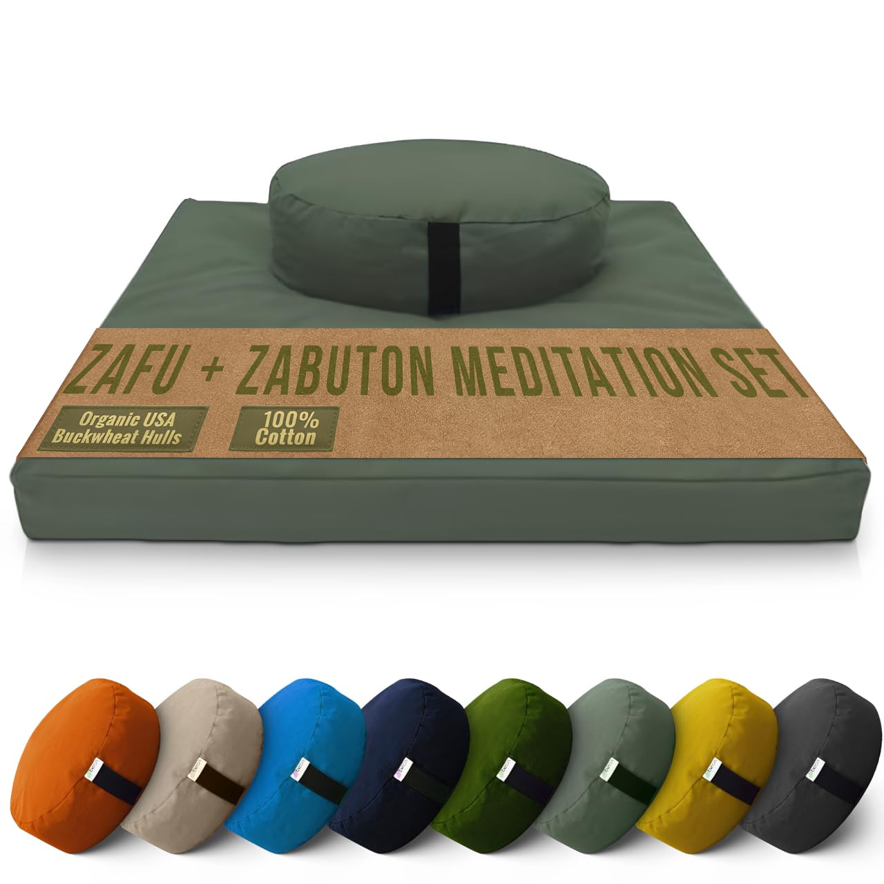 Zabuton Meditation Mat Set