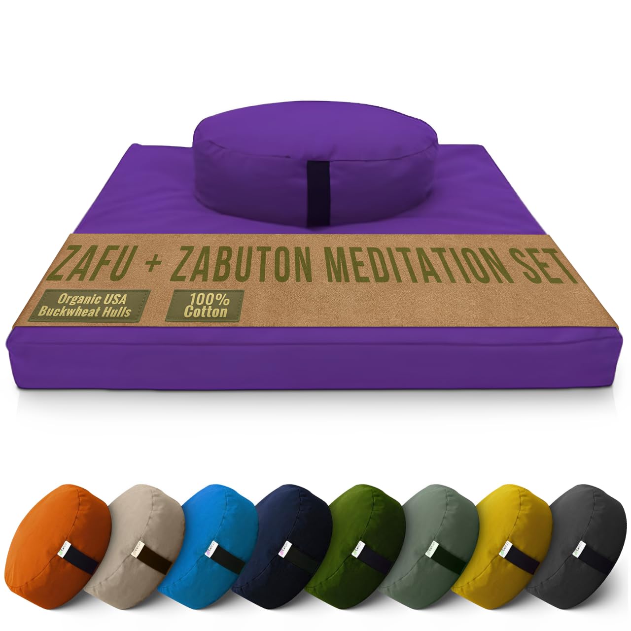 Zabuton Meditation Mat Set