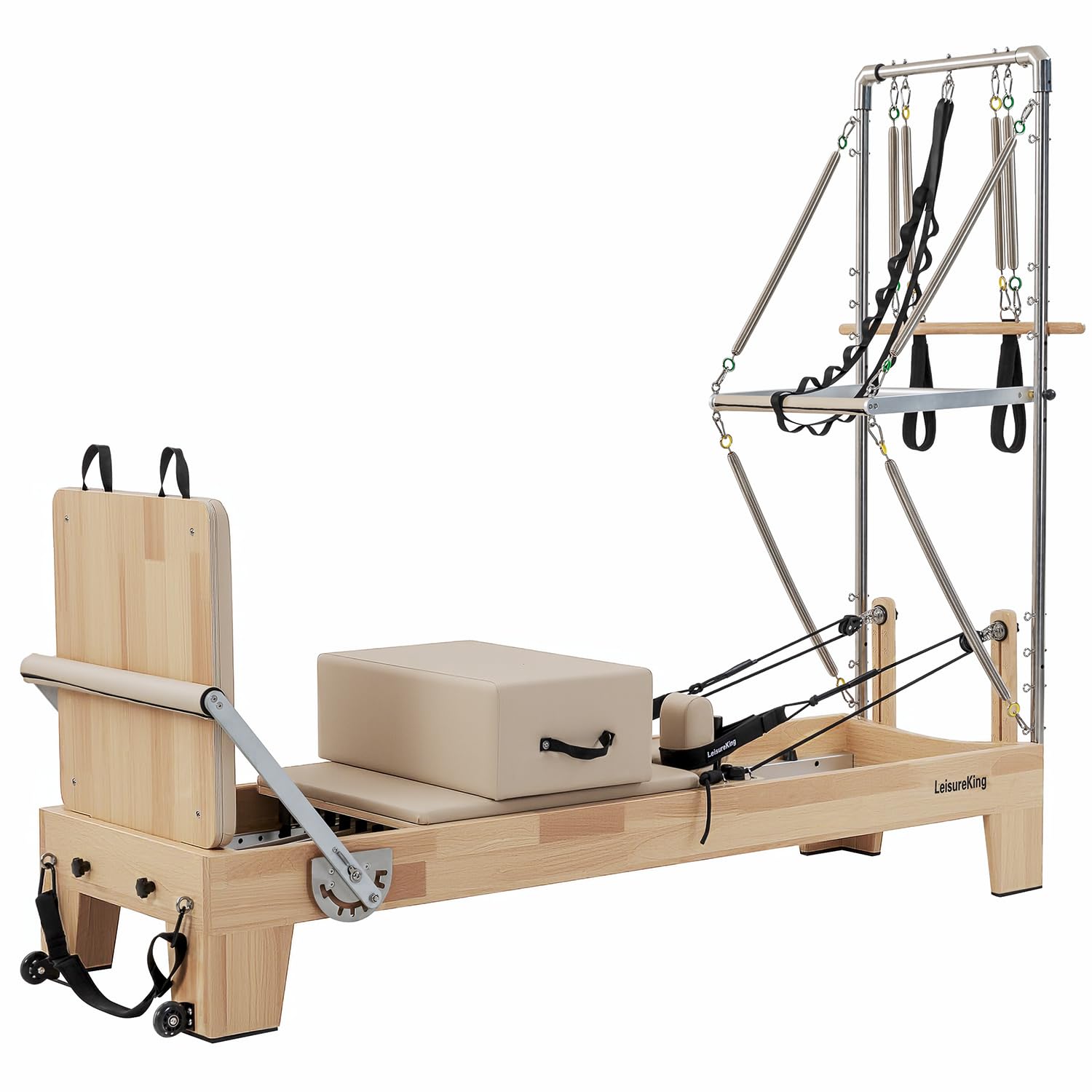 Oak Folding Pilates Machine