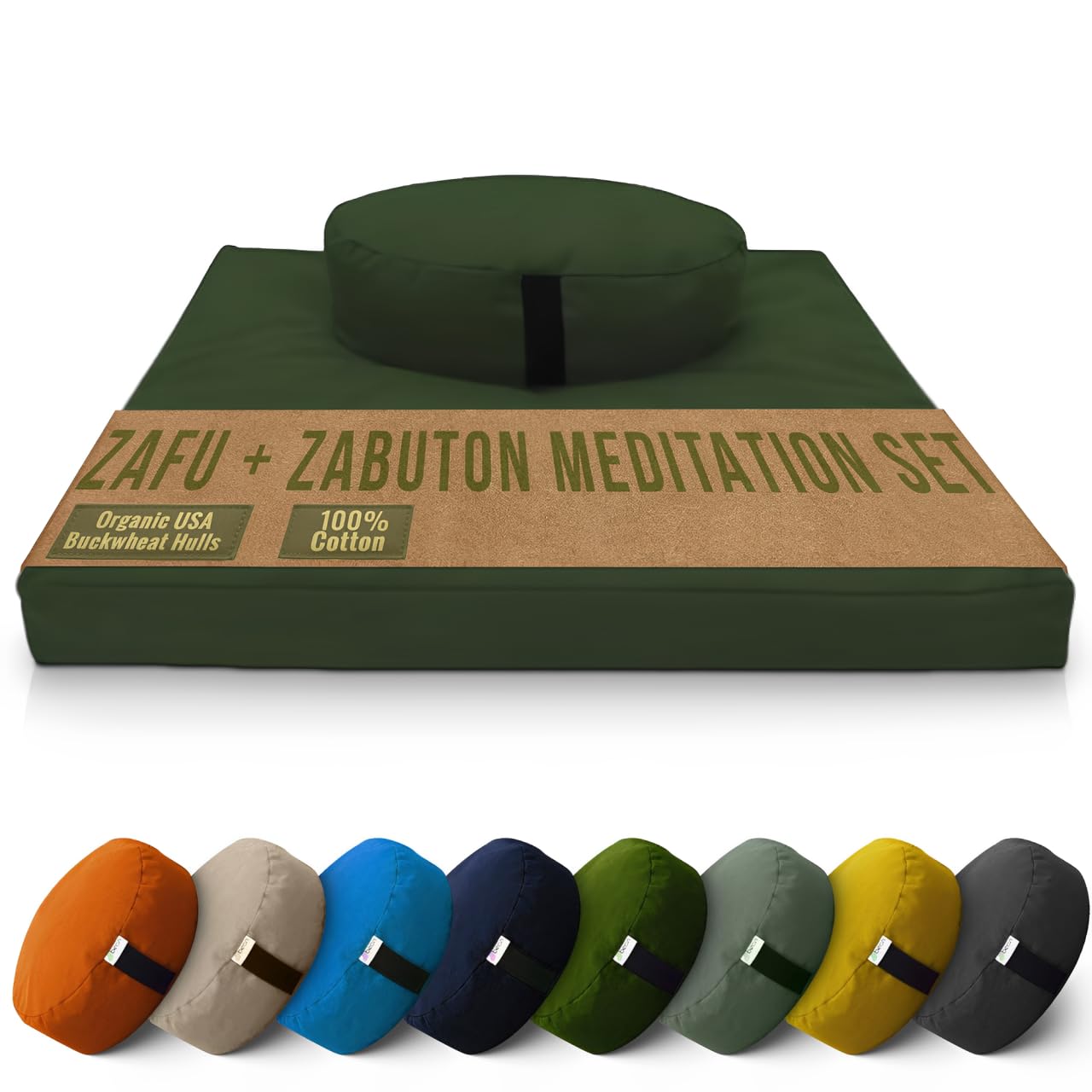 Zabuton Meditation Mat Set