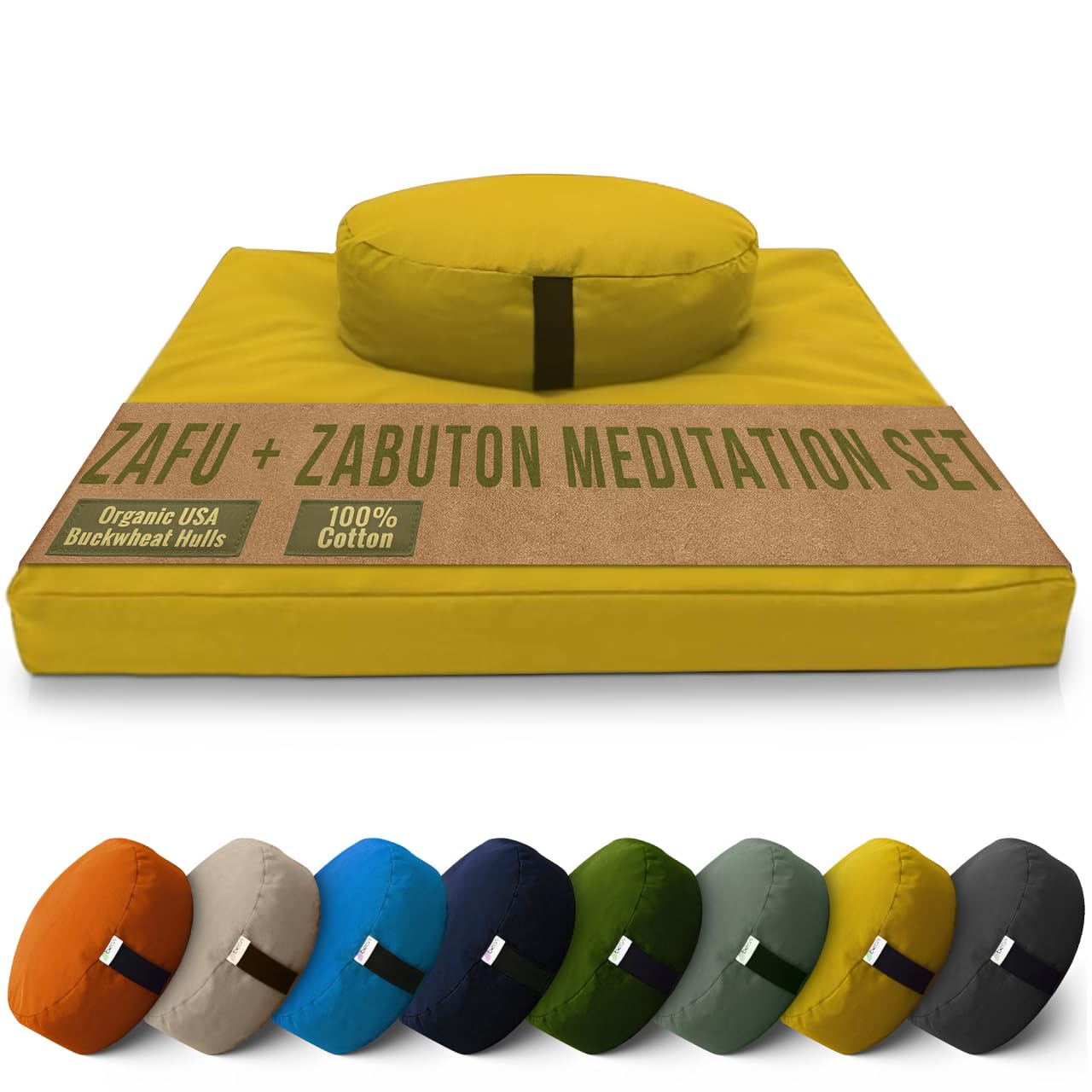 Zabuton Meditation Mat Set