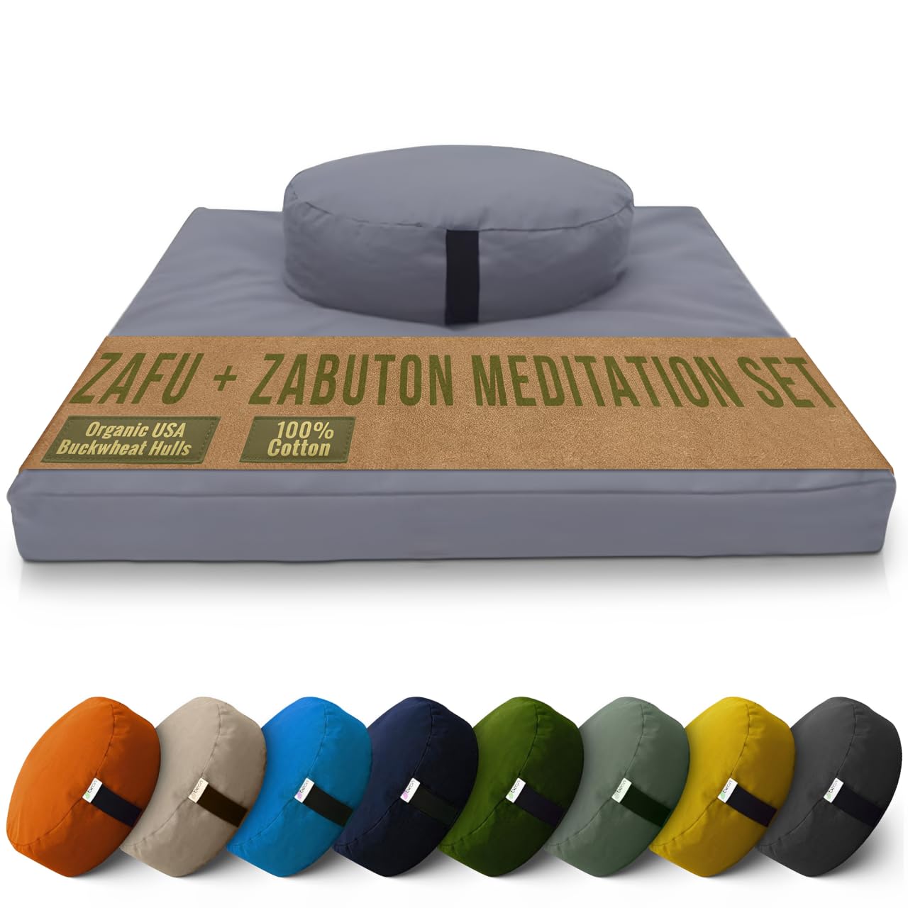 Zabuton Meditation Mat Set