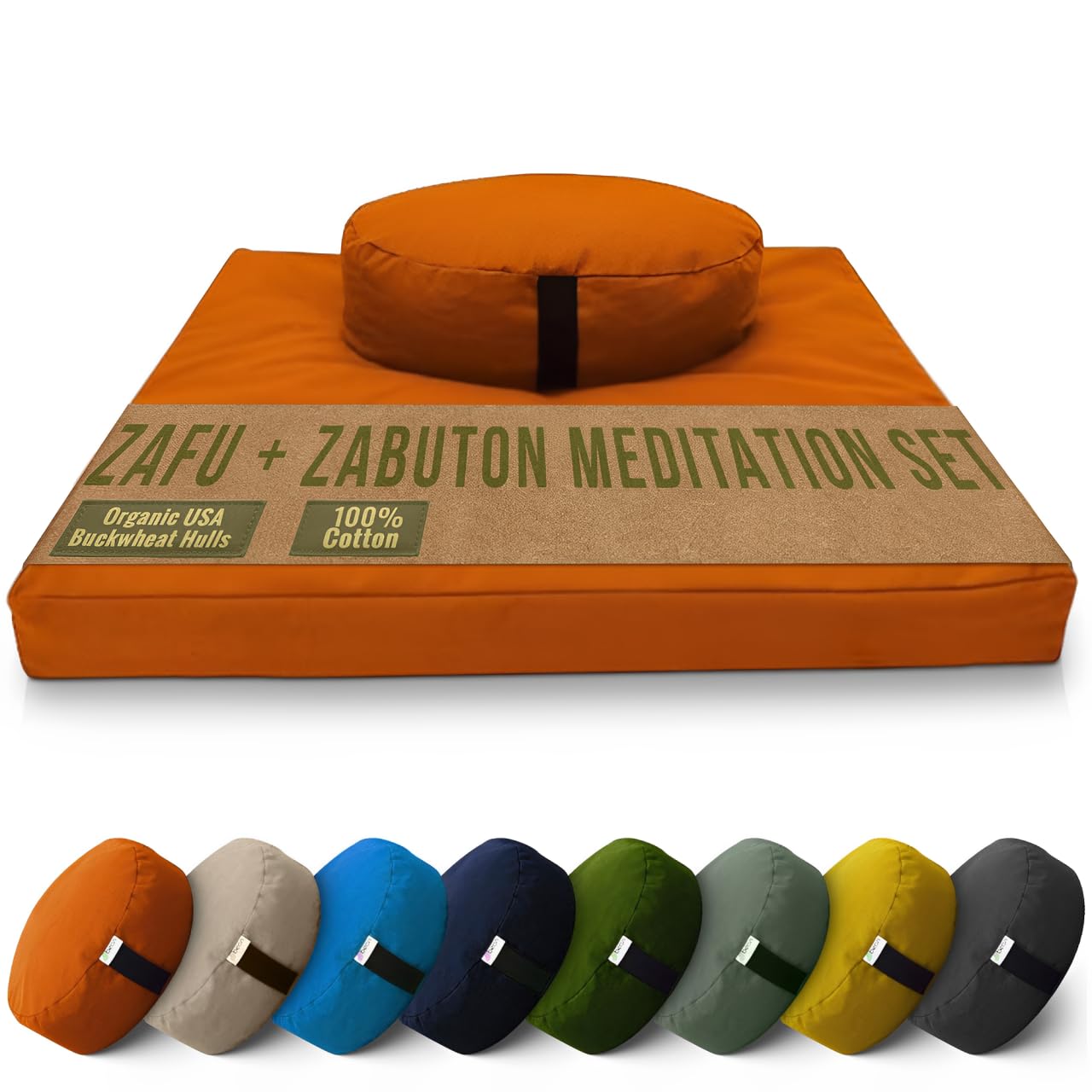 Zabuton Meditation Mat Set
