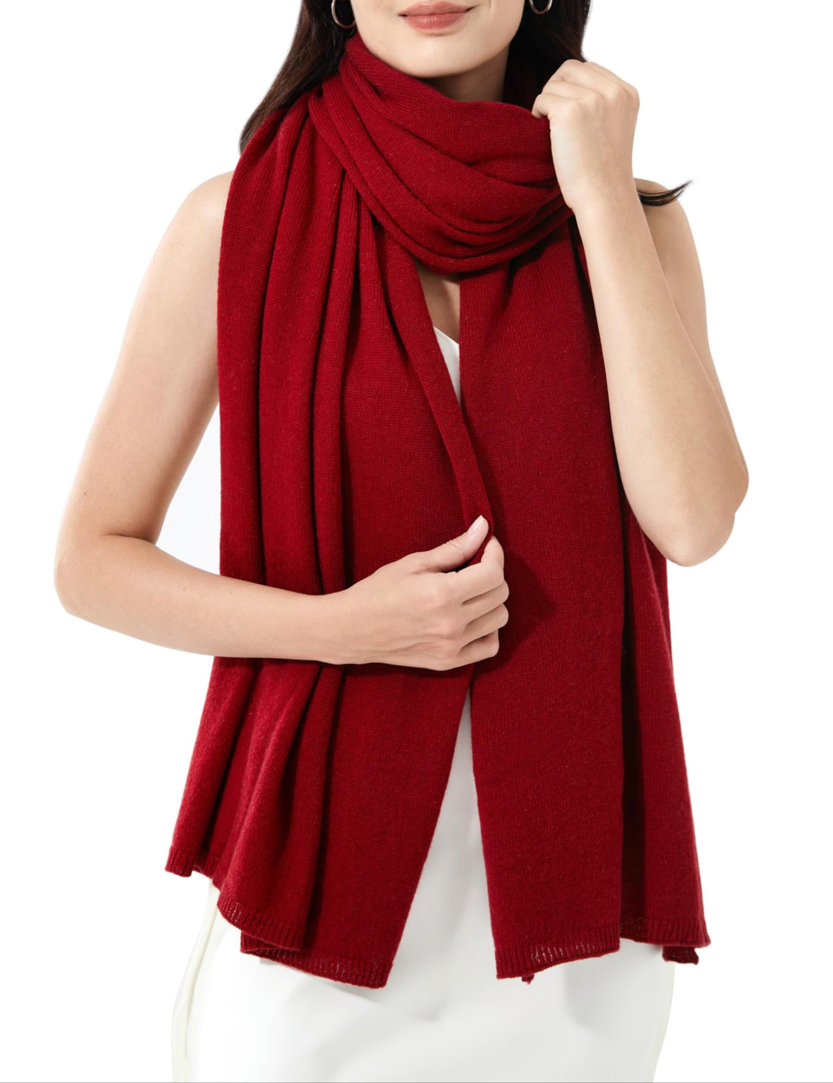 100% Cashmere Wrap Scarf