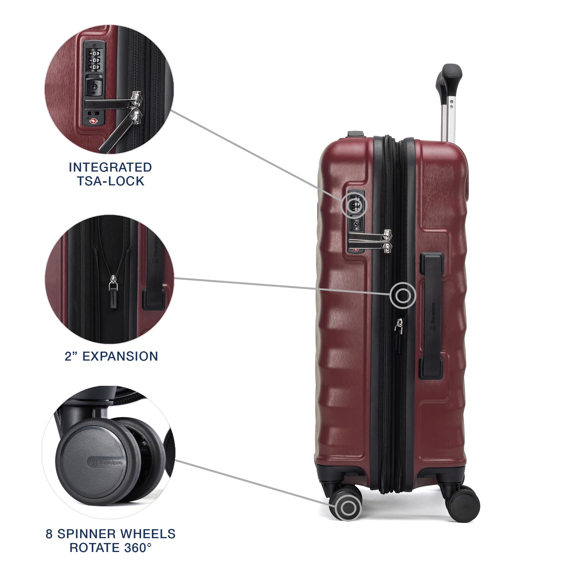 Travelpro Maxlite Air V2 Hardside Expandable Checked Luggage