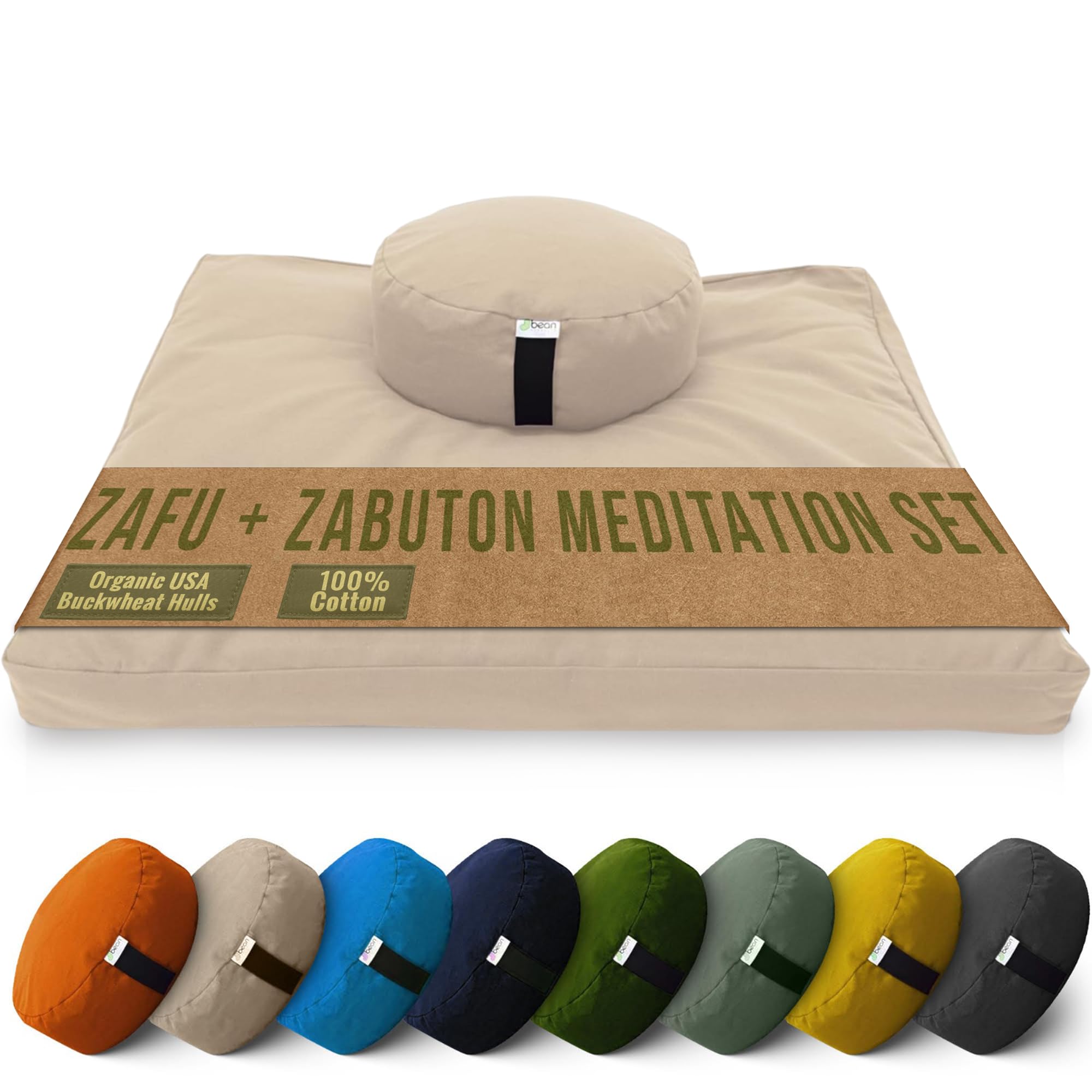 Zabuton Meditation Mat Set
