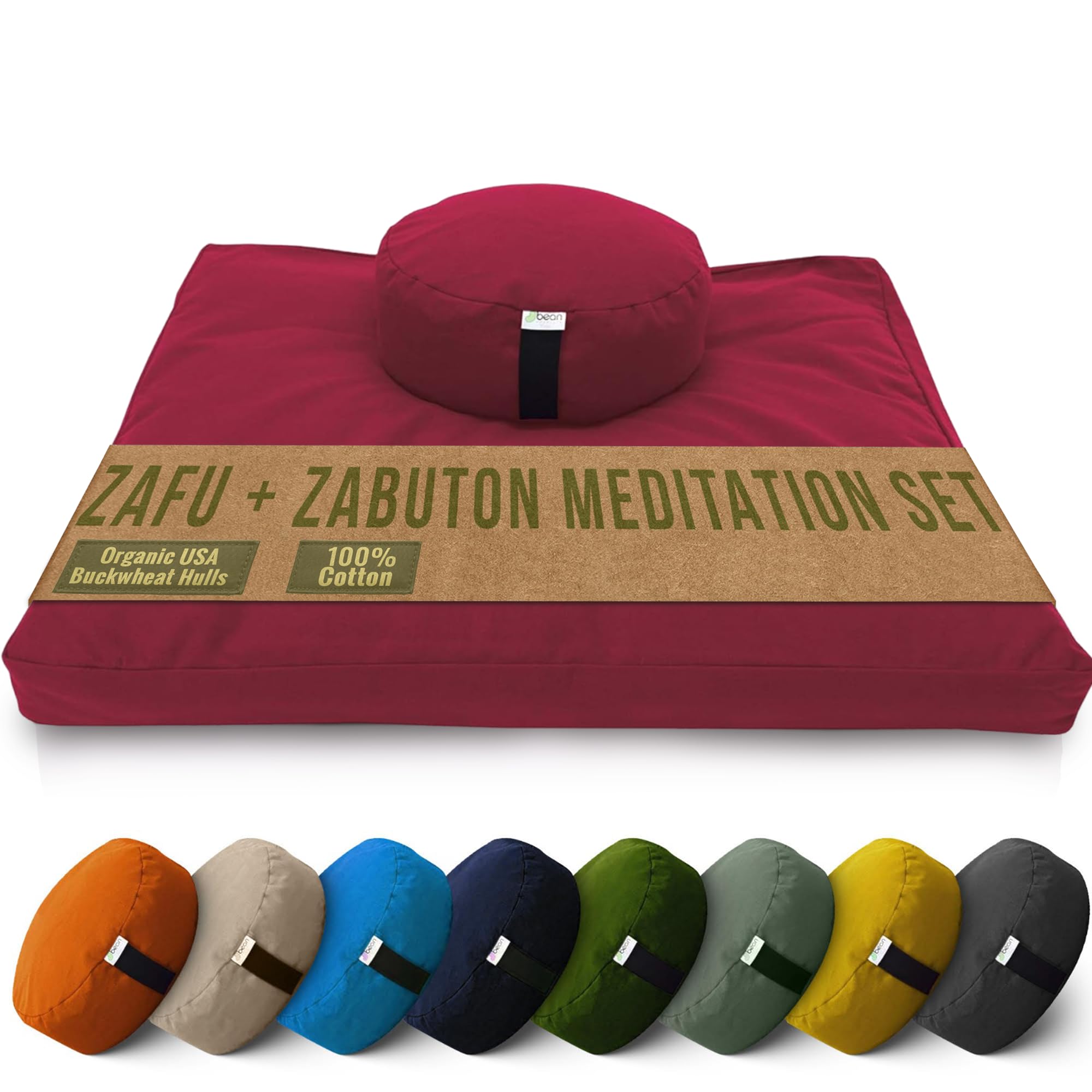 Zabuton Meditation Mat Set