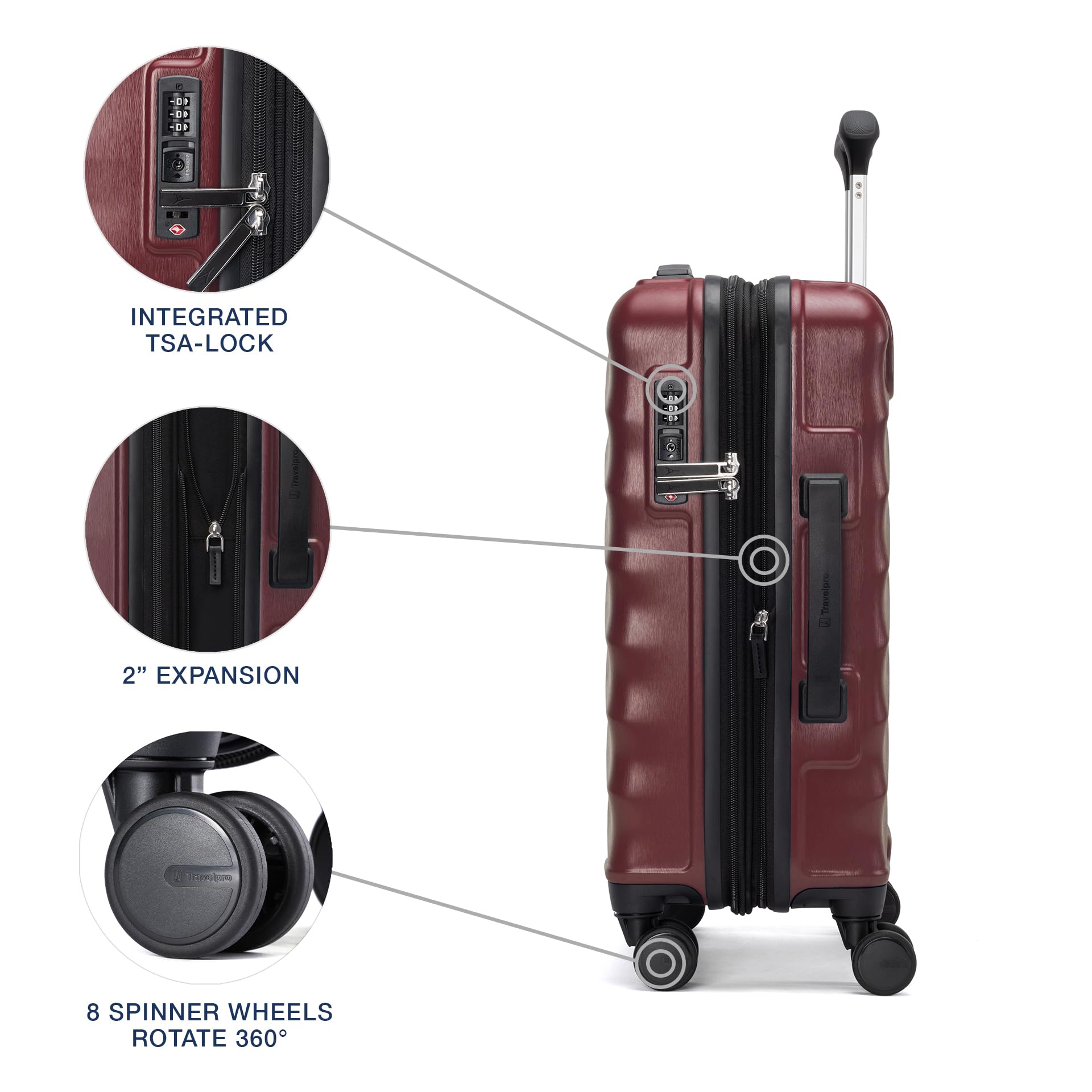 Travelpro Maxlite Air V2 Hardside Expandable Checked Luggage
