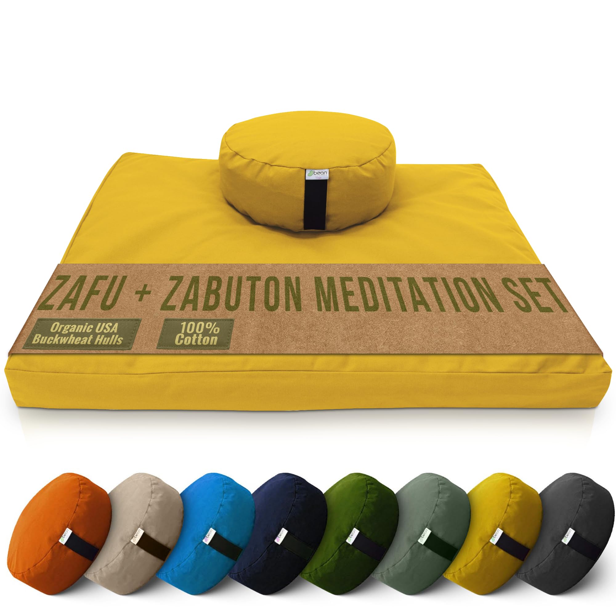 Zabuton Meditation Mat Set
