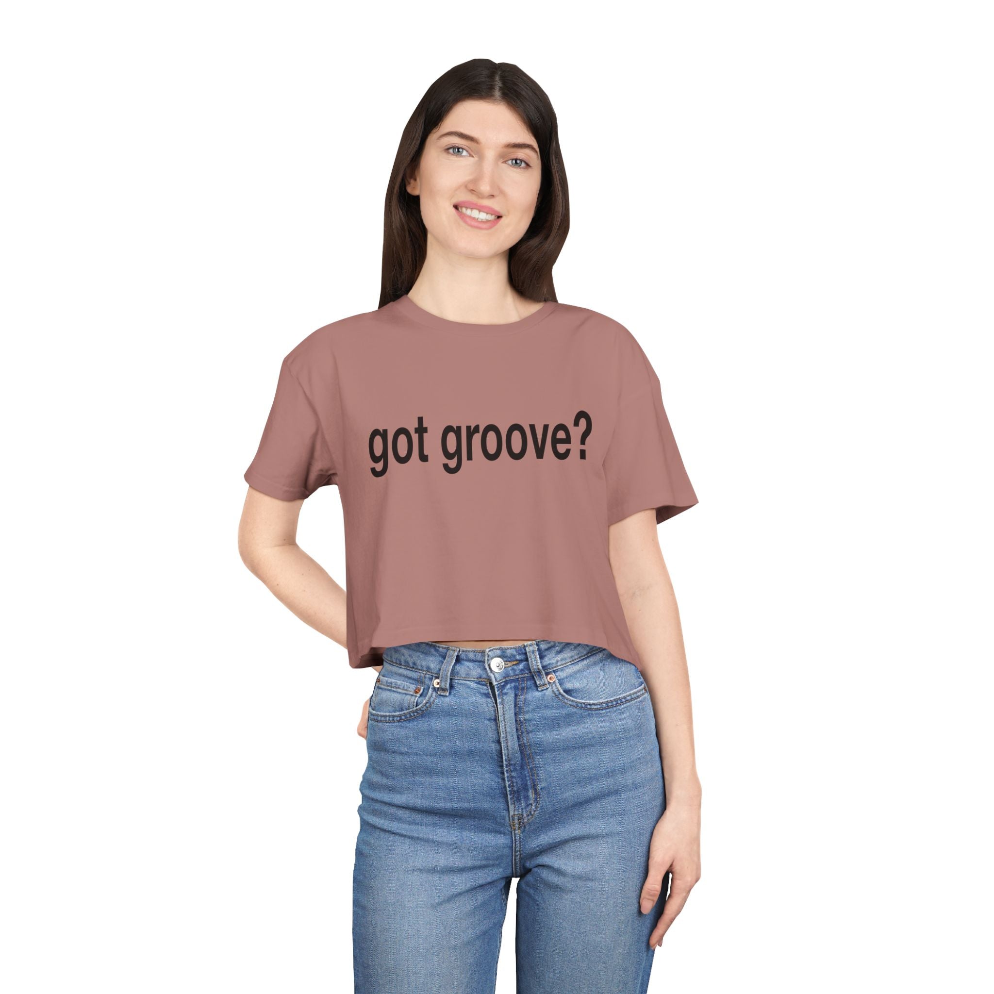 Got Groove? Women’s Crop Tee