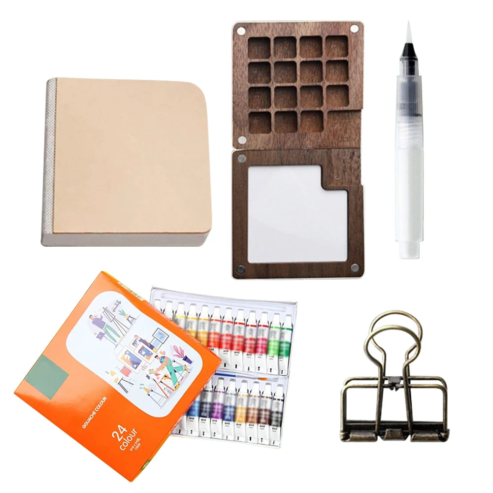 Mini Travel Watercolor Sketchbook