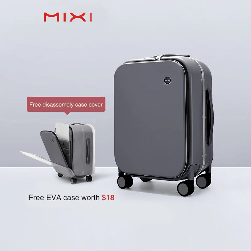 Mixi Aluminum Frame Carry-On Suitcase