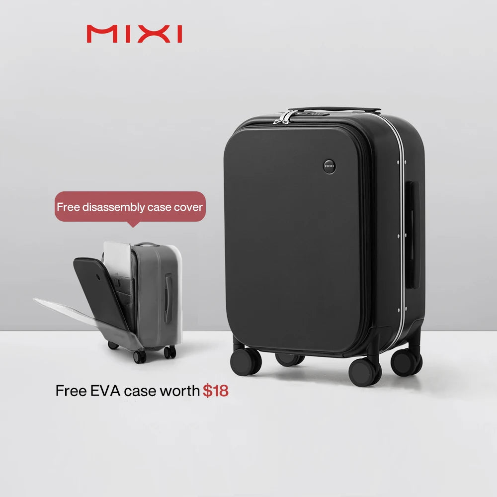 Mixi Aluminum Frame Carry-On Suitcase
