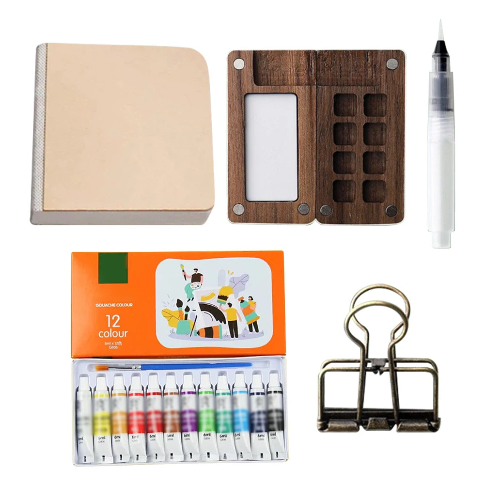 Mini Travel Watercolor Sketchbook