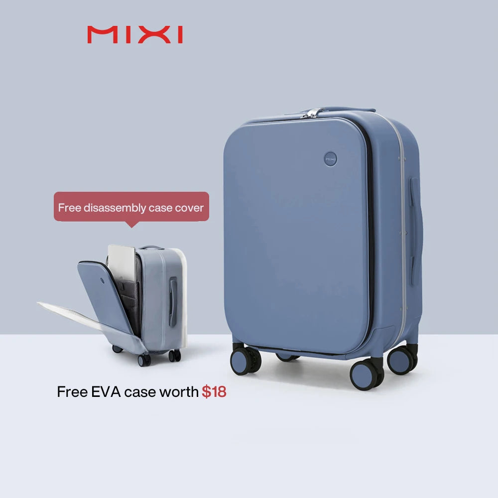 Mixi Aluminum Frame Carry-On Suitcase