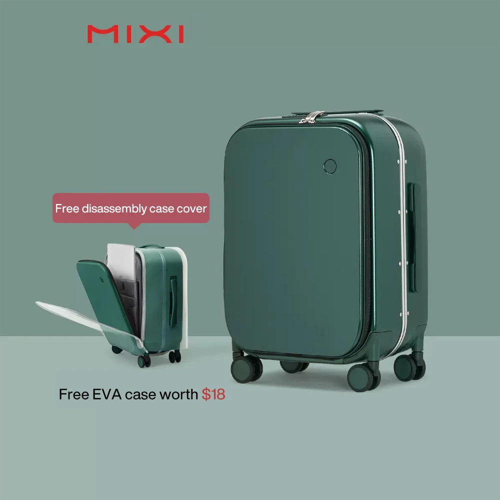Mixi Aluminum Frame Carry-On Suitcase