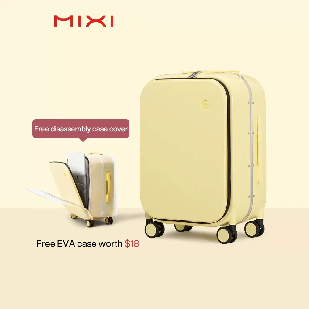 Mixi Aluminum Frame Carry-On Suitcase