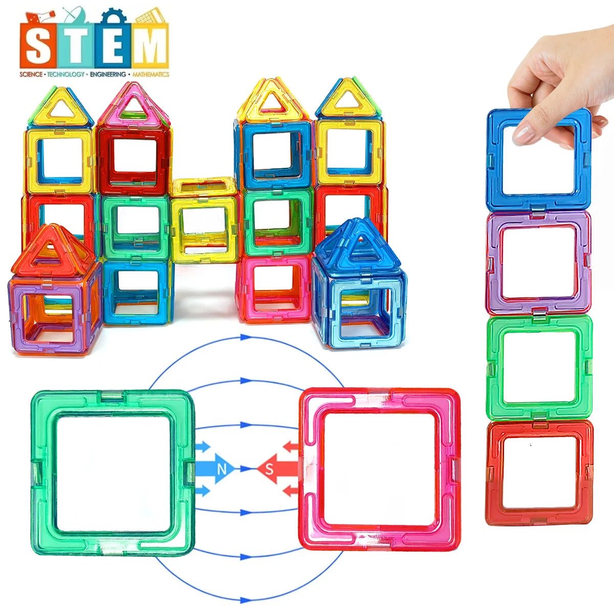 Magnetic Building Blocks