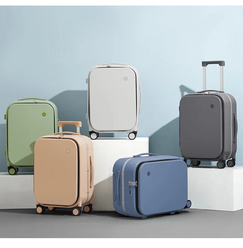 Mixi Aluminum Frame Carry-On Suitcase