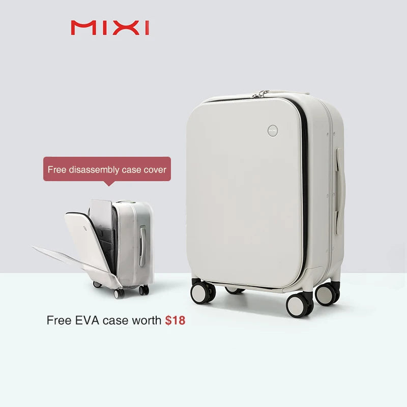 Mixi Aluminum Frame Carry-On Suitcase