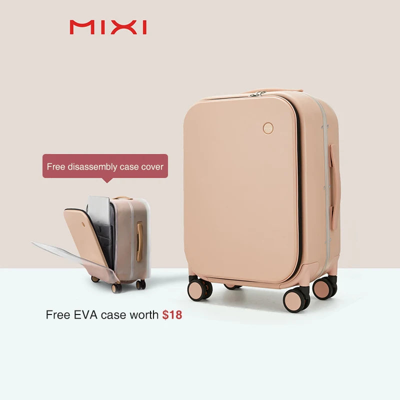 Mixi Aluminum Frame Carry-On Suitcase