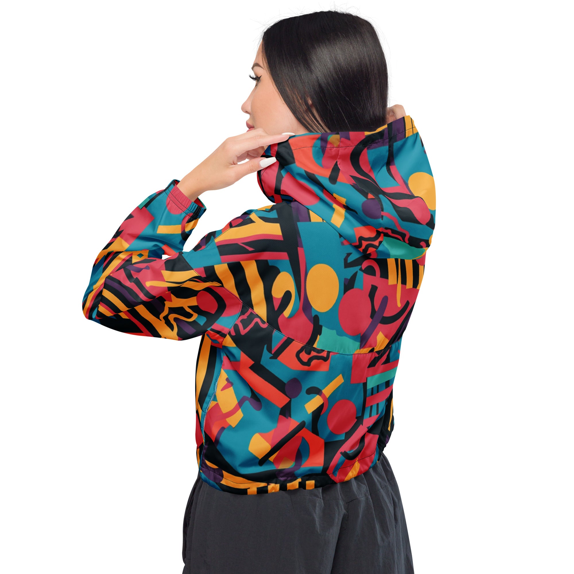 Feels Like Paradise Women’s Cropped Windbreaker