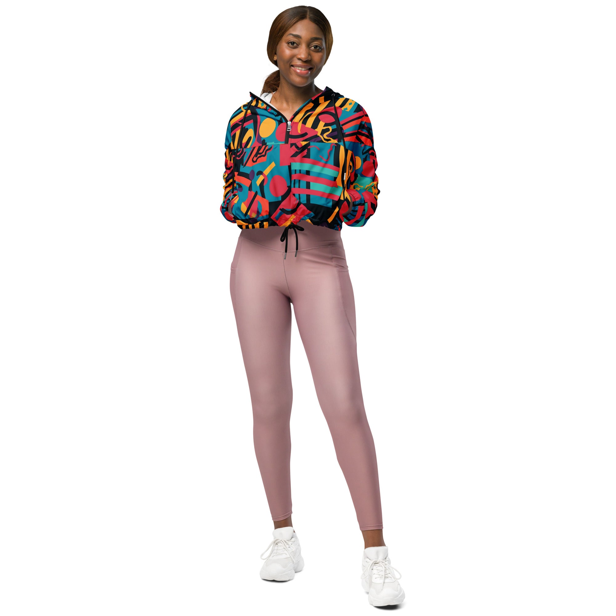 Feels Like Paradise Women’s Cropped Windbreaker