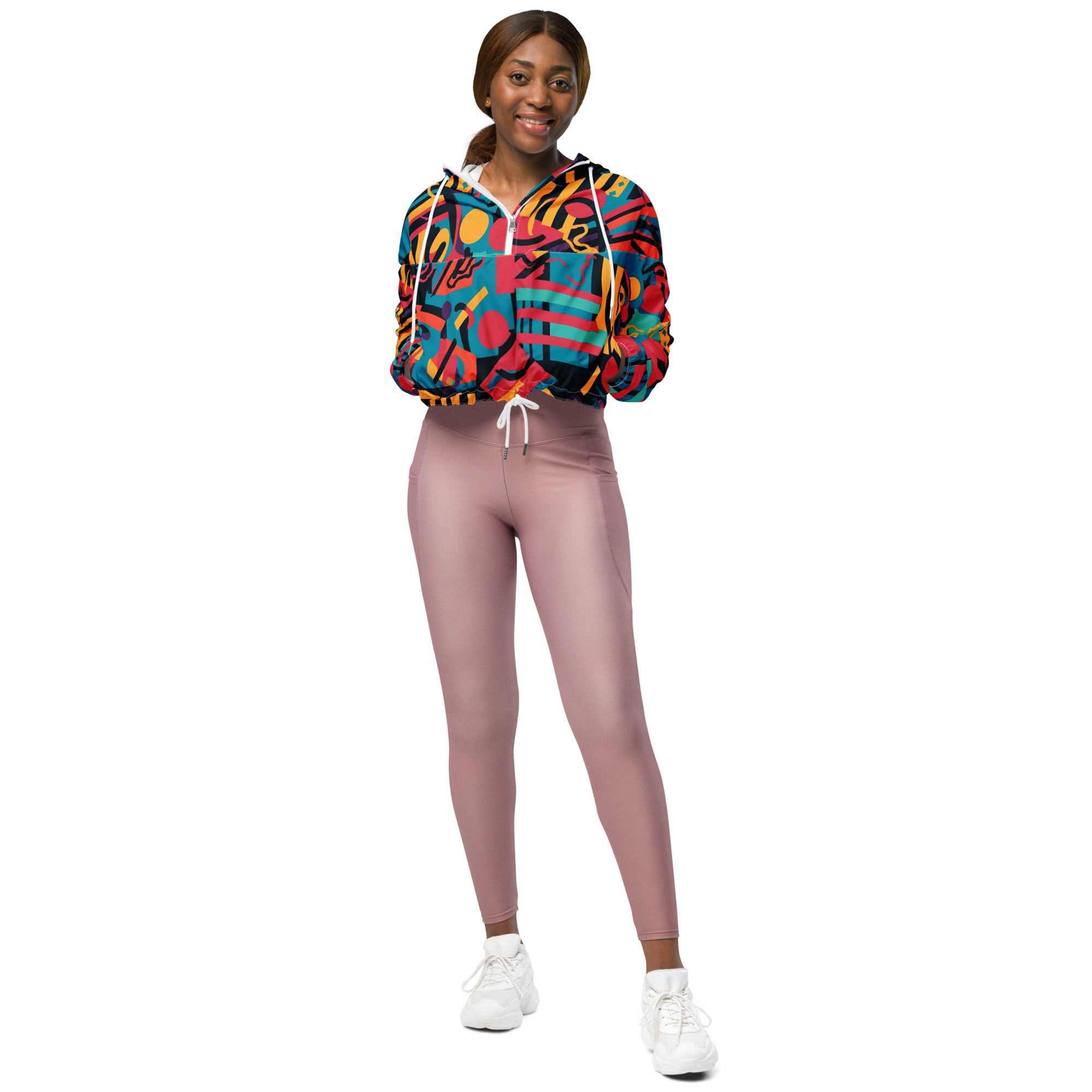 Feels Like Paradise Women’s Cropped Windbreaker