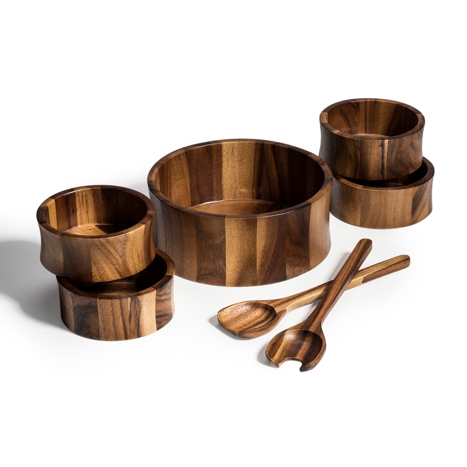 7 Piece Extra Large Salad Bowl Set