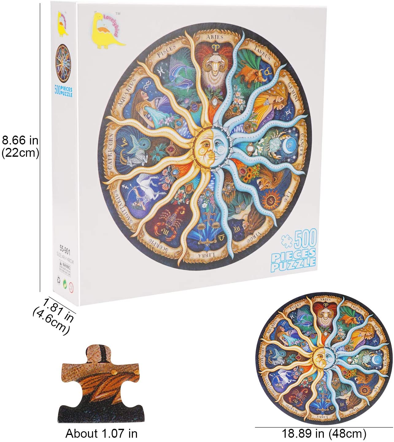 500 Piece Horoscope Puzzle