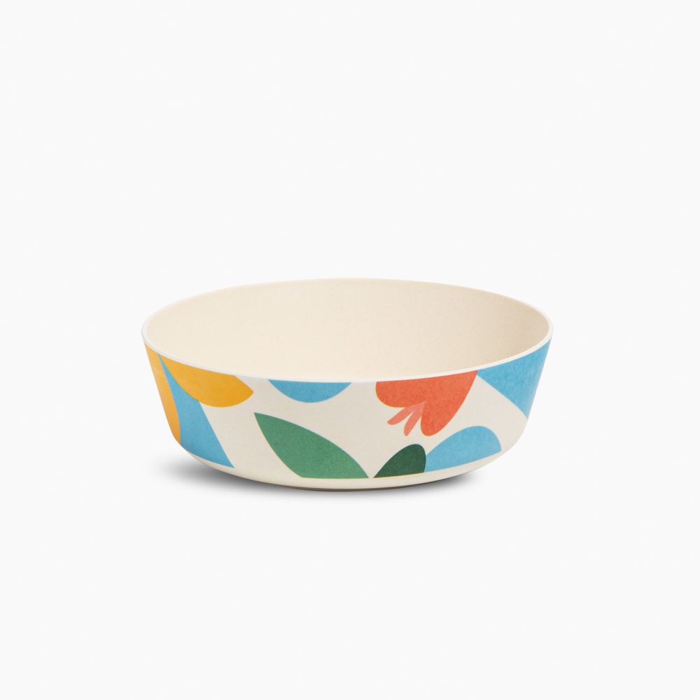 Abstract Bamboo Bowl Set