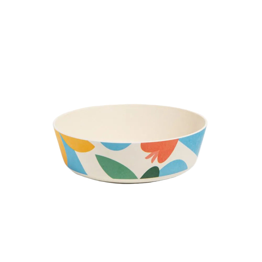 Abstract Bamboo Bowl Set
