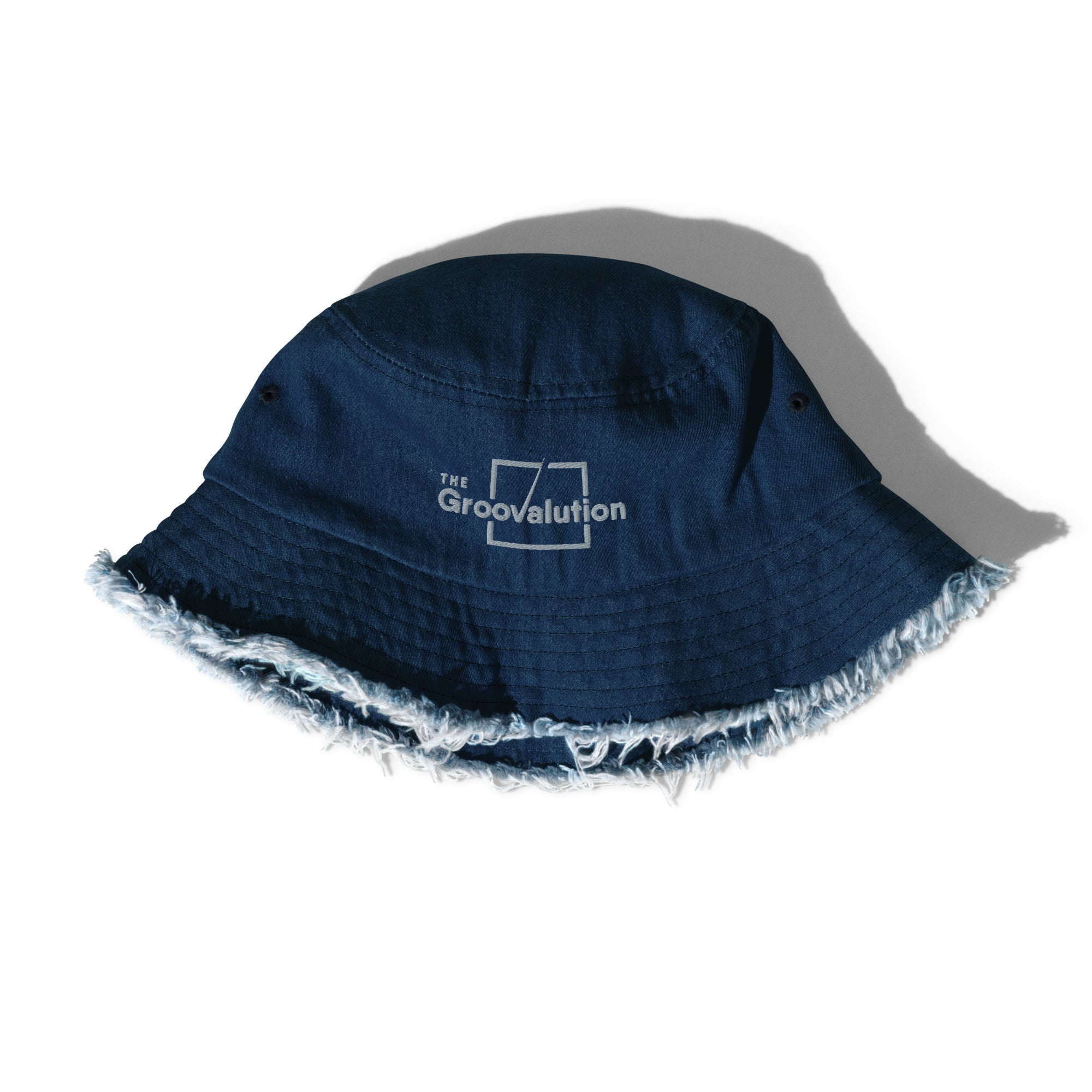 Distressed Denim Groovalution Hat