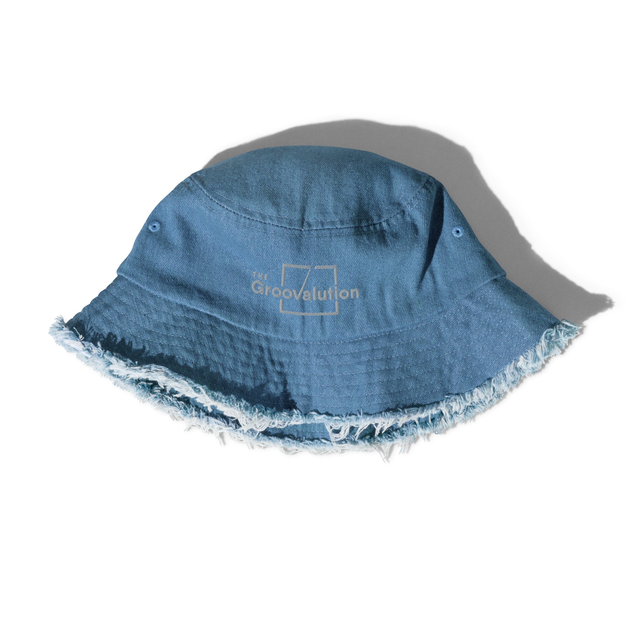 Distressed Denim Groovalution Hat