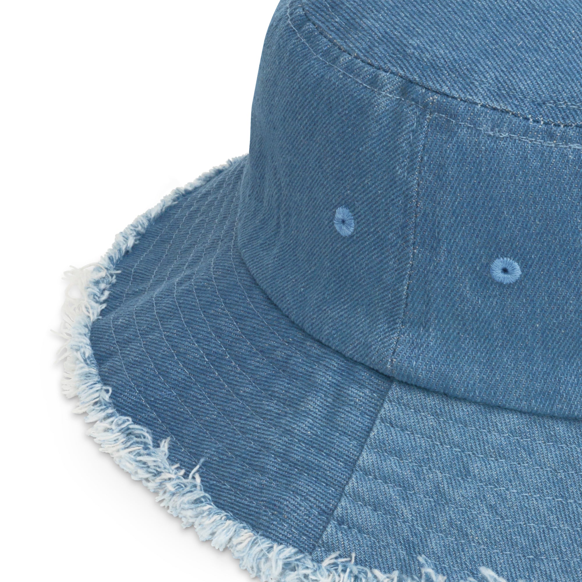 Distressed Denim Groovalution Hat