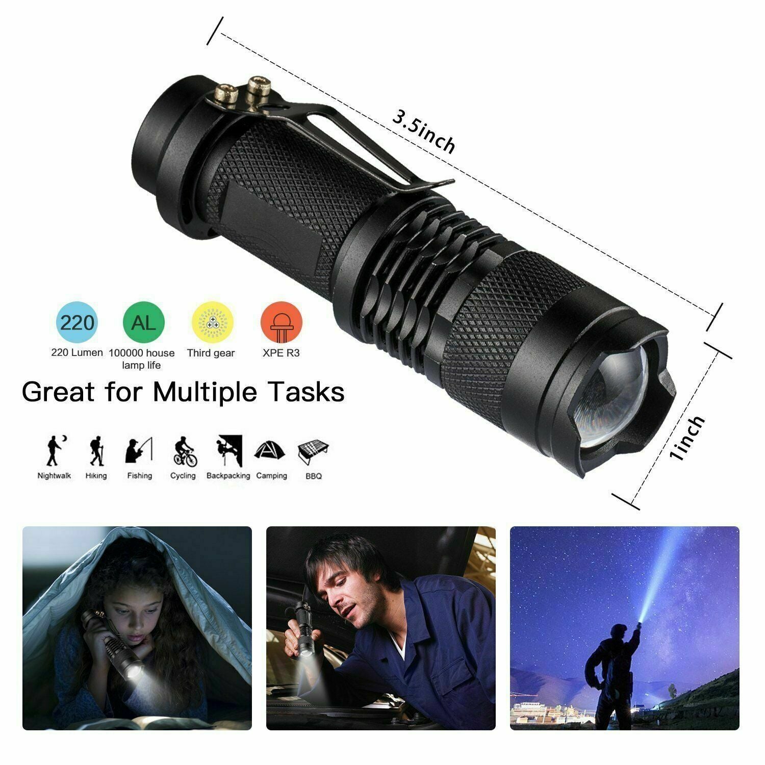 14-in-1 Outdoor Emergency Survival and Safety Kit