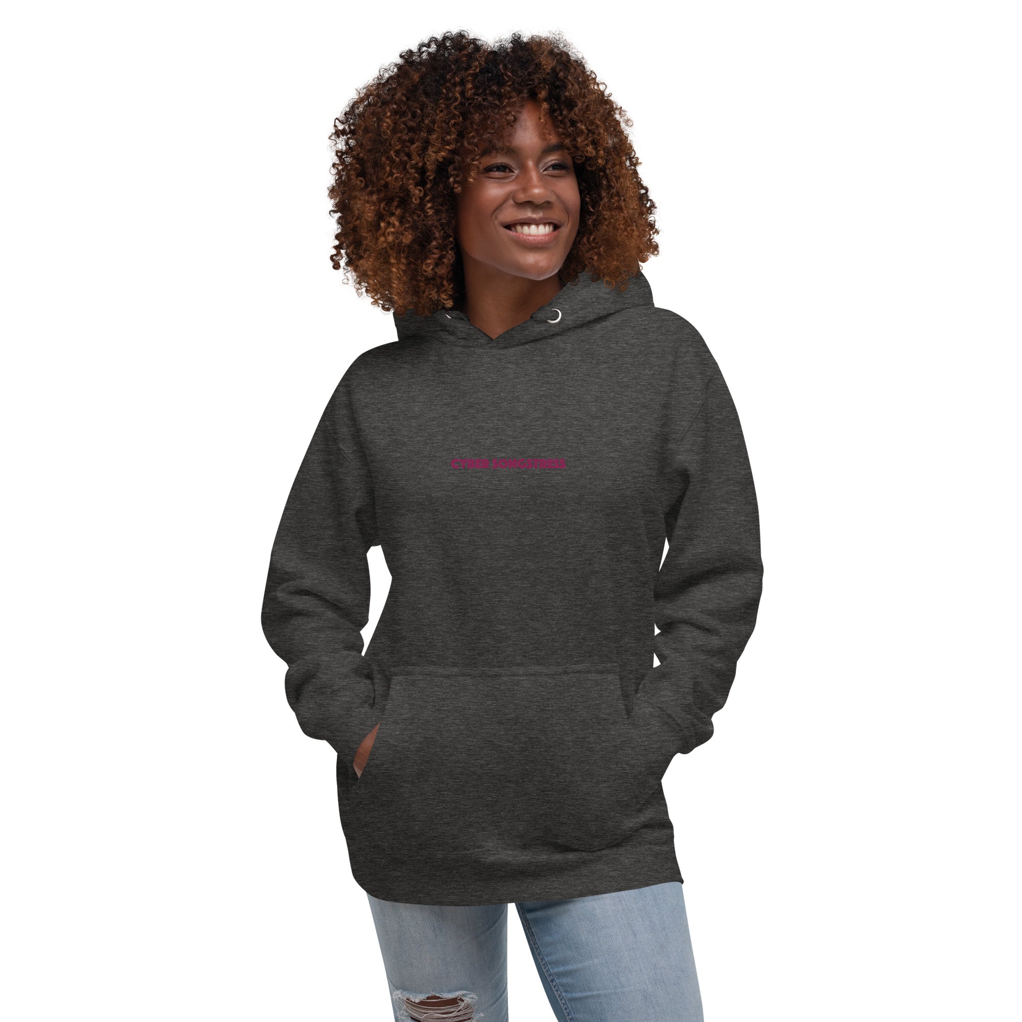 Cyber Songstress Iconic Badge Unisex Hoodie