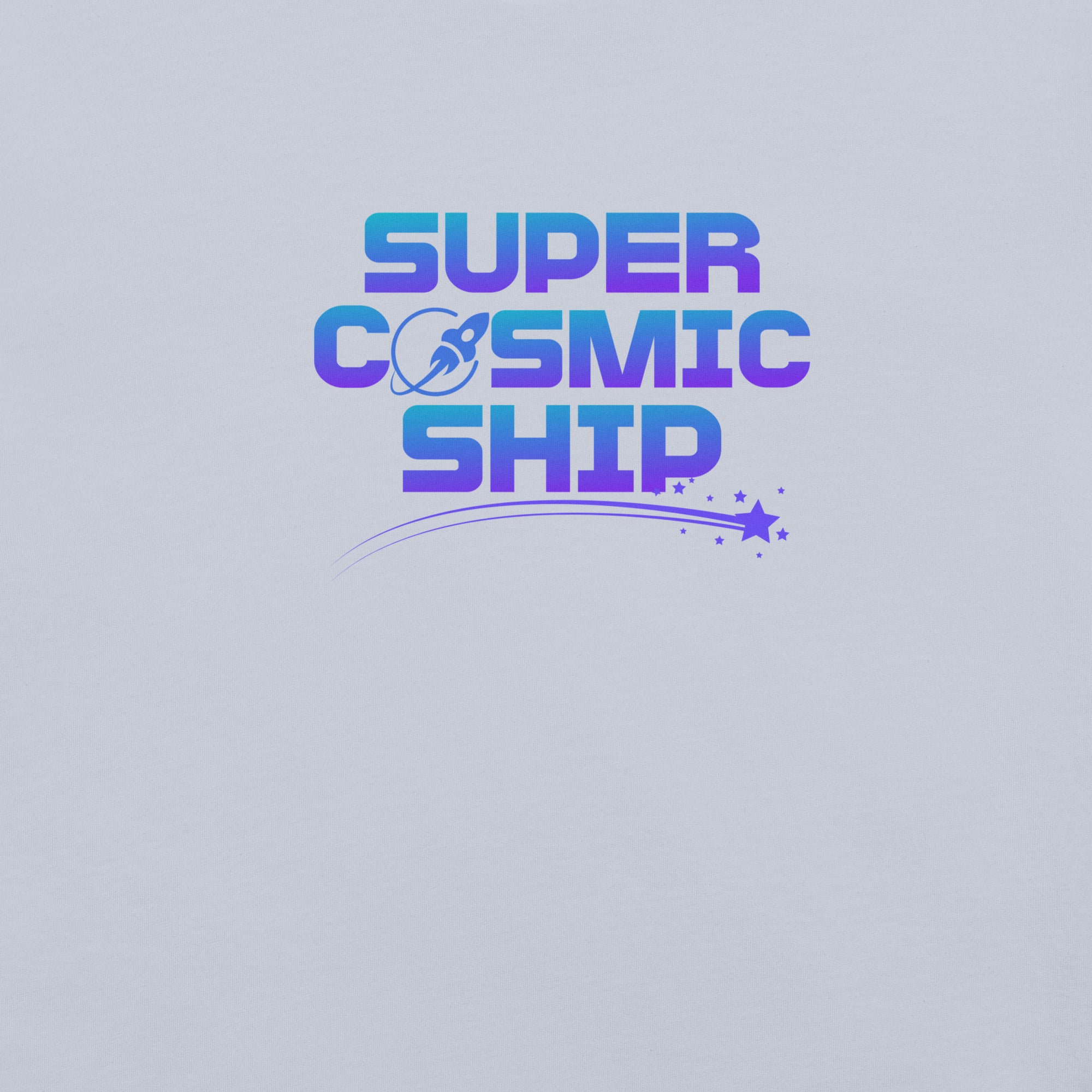 Galaxy Gradient Super Cosmic Ship Unisex T-Shirt 🌟🛸