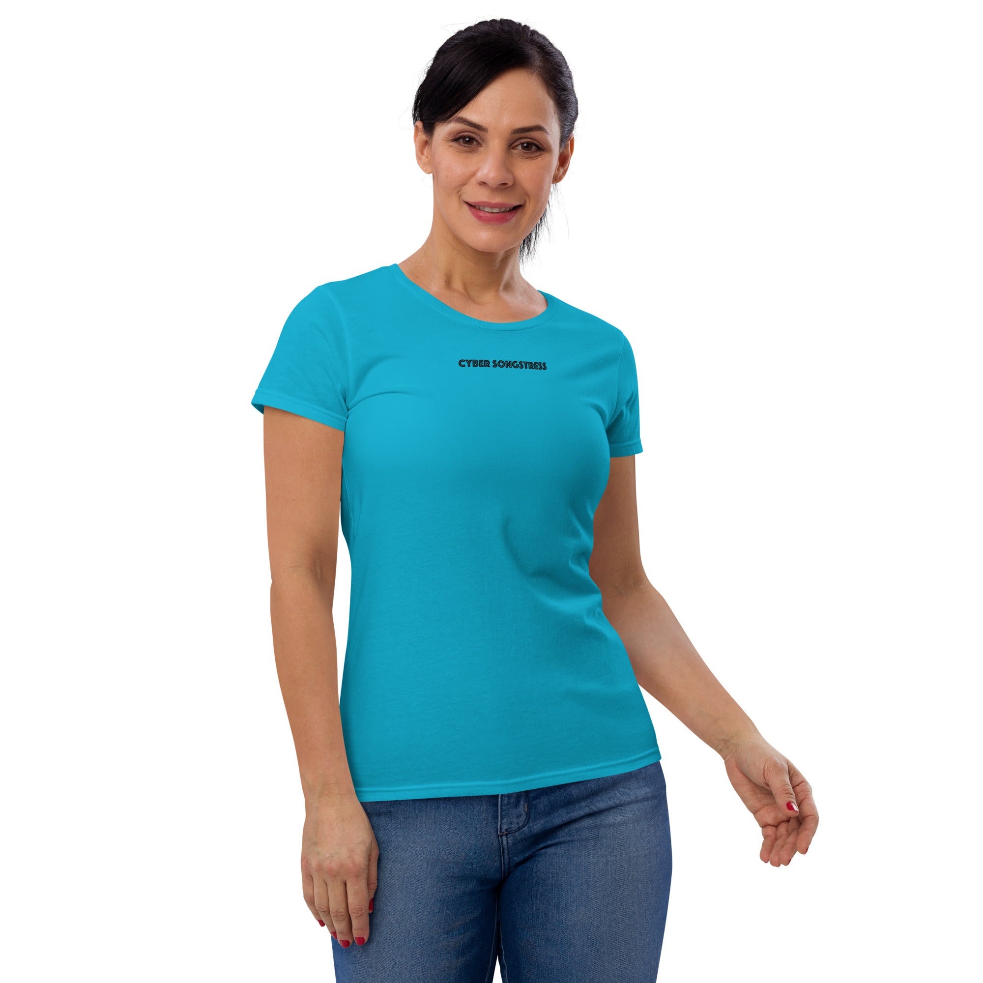 Cyber Songstress Iconic Badge T-Shirt