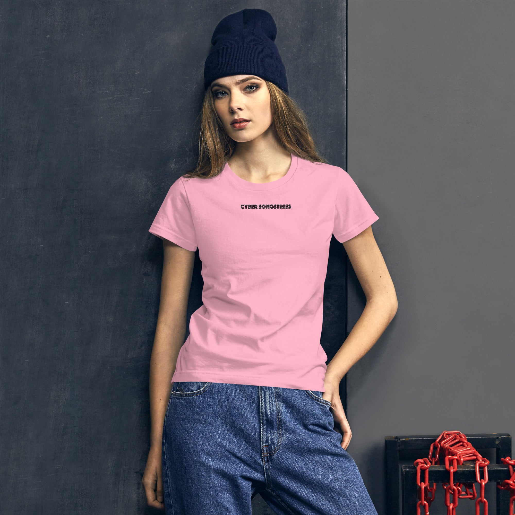 Cyber Songstress Iconic Badge T-Shirt