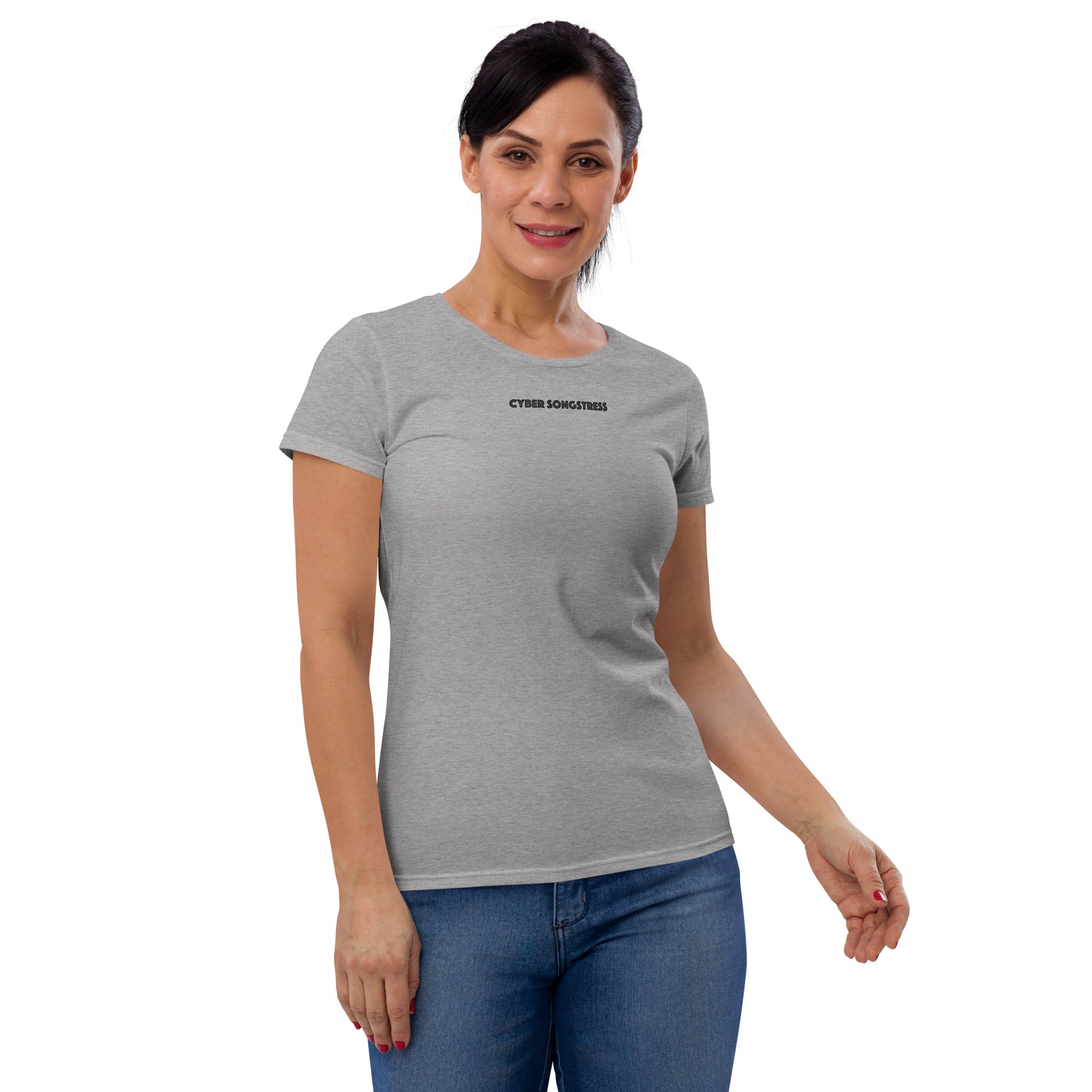 Cyber Songstress Iconic Badge T-Shirt