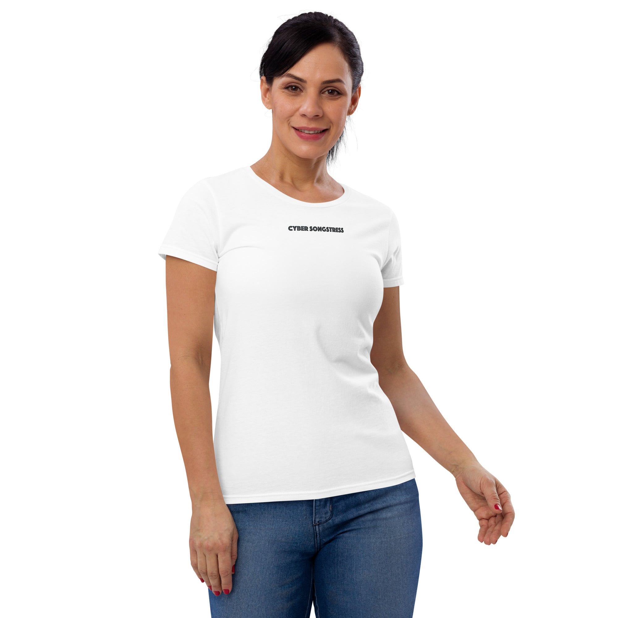 Cyber Songstress Iconic Badge T-Shirt