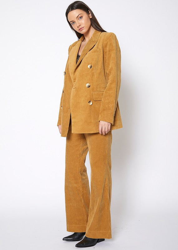 Heaven You Are In Corduroy Blazer